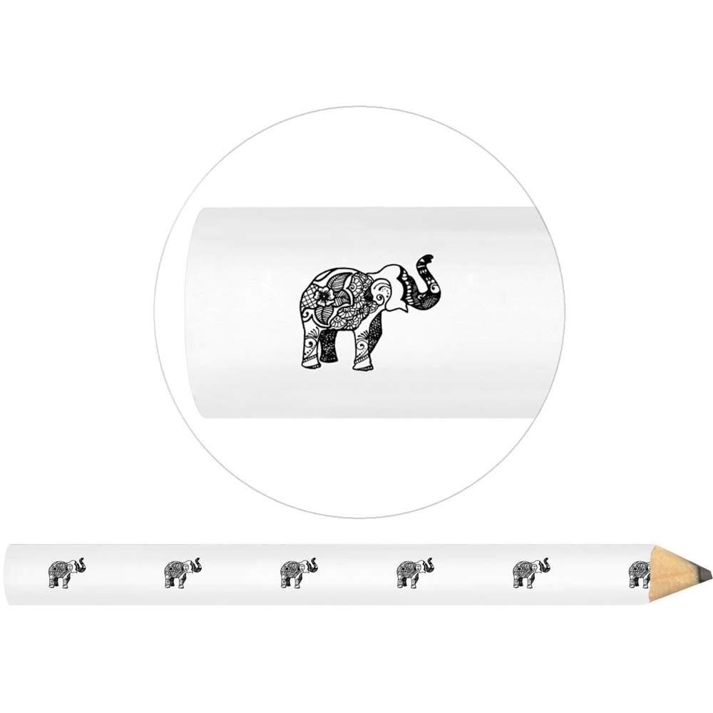 3 x 'Patterned Elephant' Carpenter's Pencils (LP00001608)