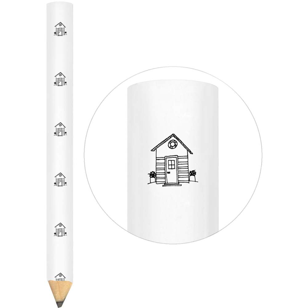 3 x 'Beach Hut' Carpenter's Pencils (LP00002099)