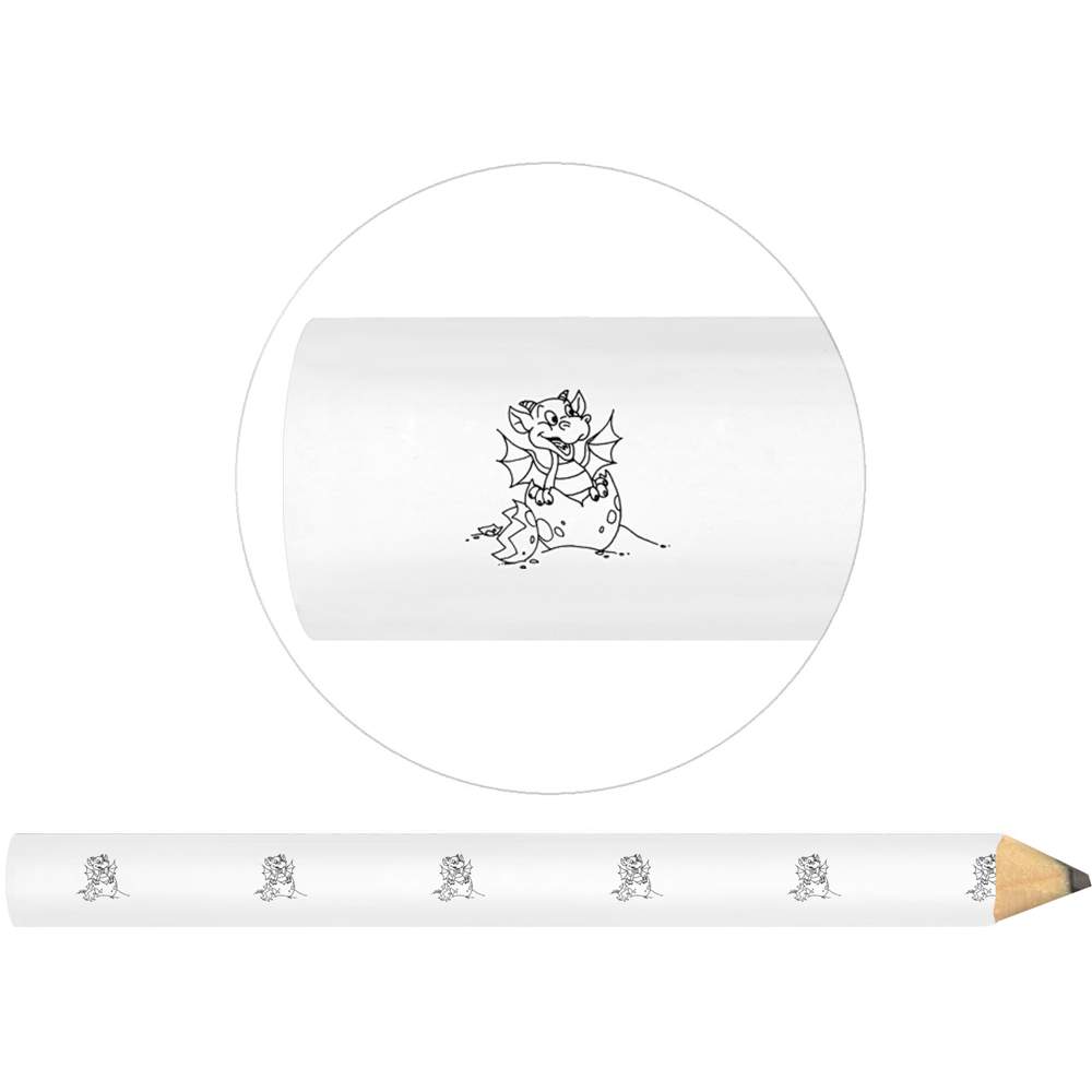 3 x 'Hatching Baby Dragon' Carpenter's Pencils (LP00004264)