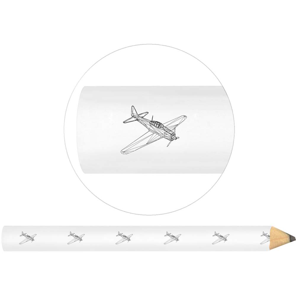 3 x 'Vintage Military Aircraft' Carpenter's Pencils (LP00004388)