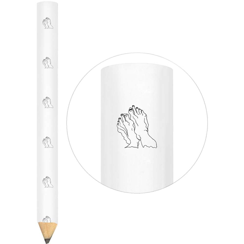 3 x 'Pair Of Feet' Carpenter's Pencils (LP00004465)