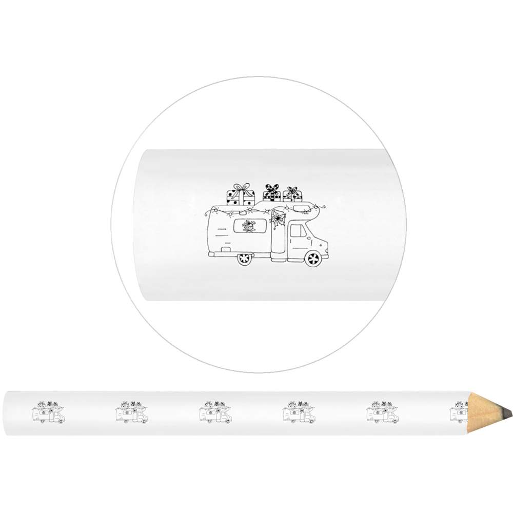 3 x 'Christmas Motorhome' Carpenter's Pencils (LP00011285)
