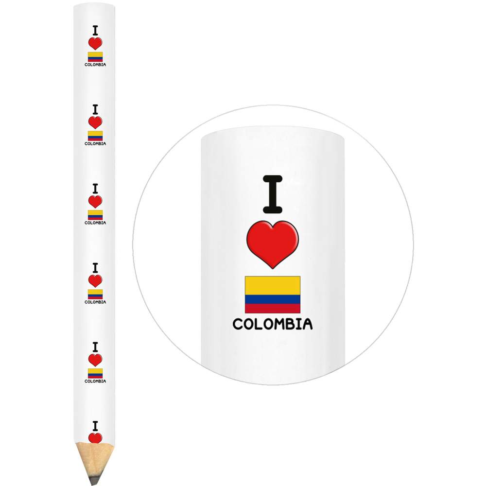 3 x 'I Love Colombia' Carpenter's Pencils (LP00018254)