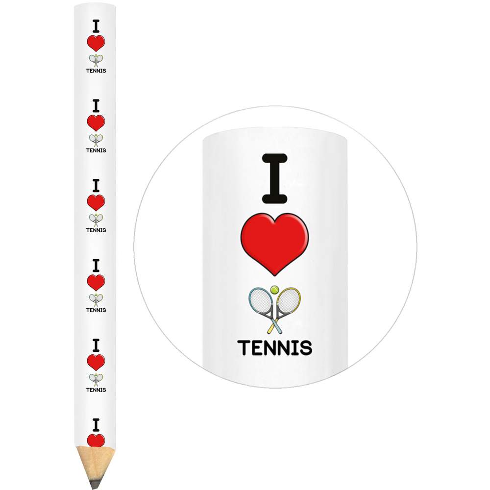 3 x 'I Love Tennis' Carpenter's Pencils (LP00018673)
