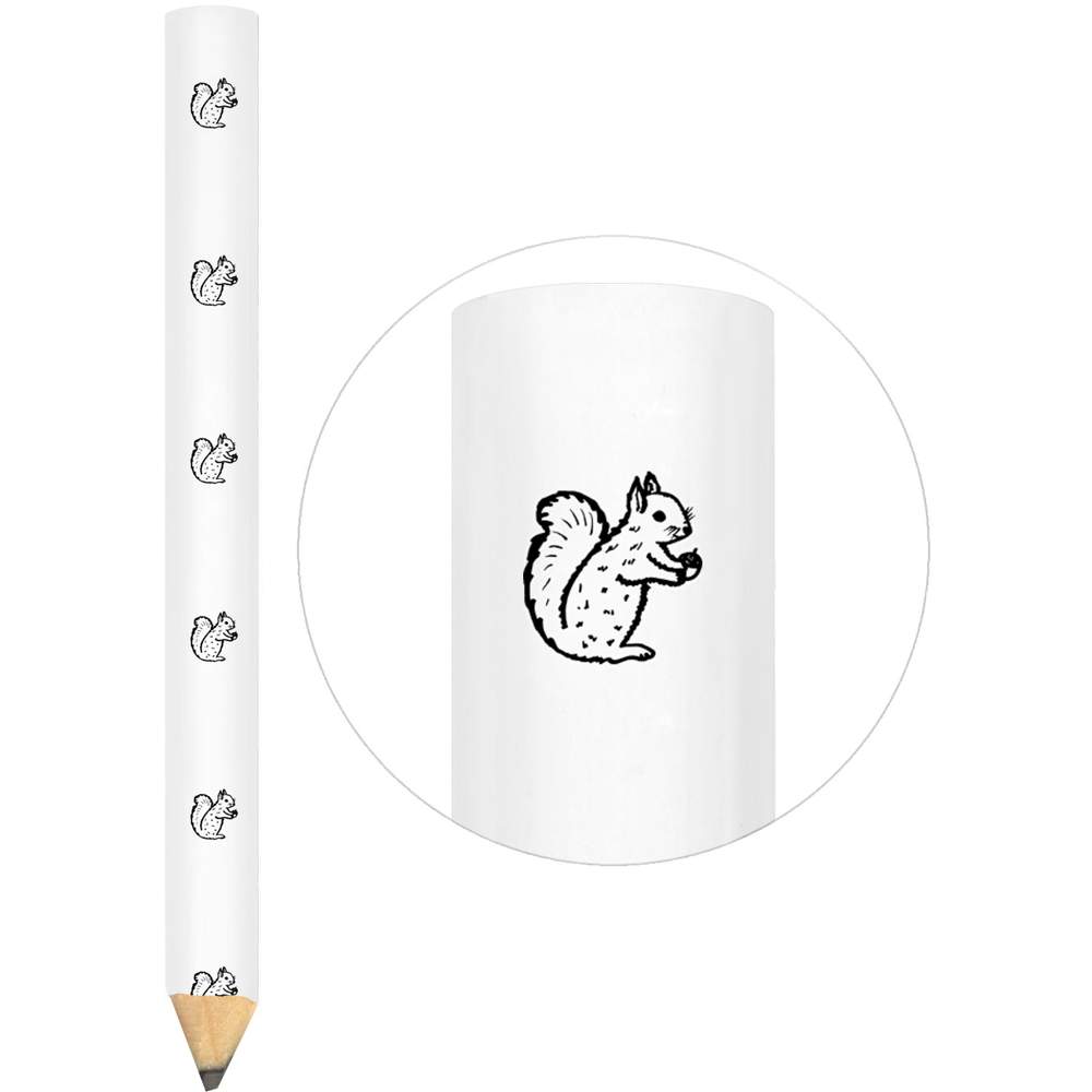 3 x 'Squirrel Holding Acorn' Carpenter's Pencils (LP00020573)