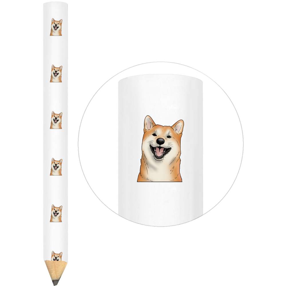 3 x 'Shiba Inu' Carpenter's Pencils (LP00020696)