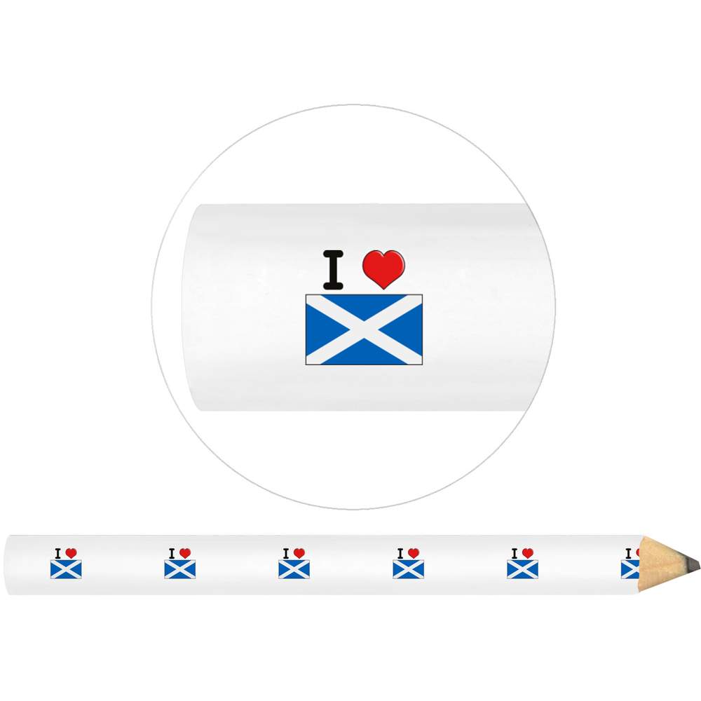 3 x 'I Love Scotland' Carpenter's Pencils (LP00021497)