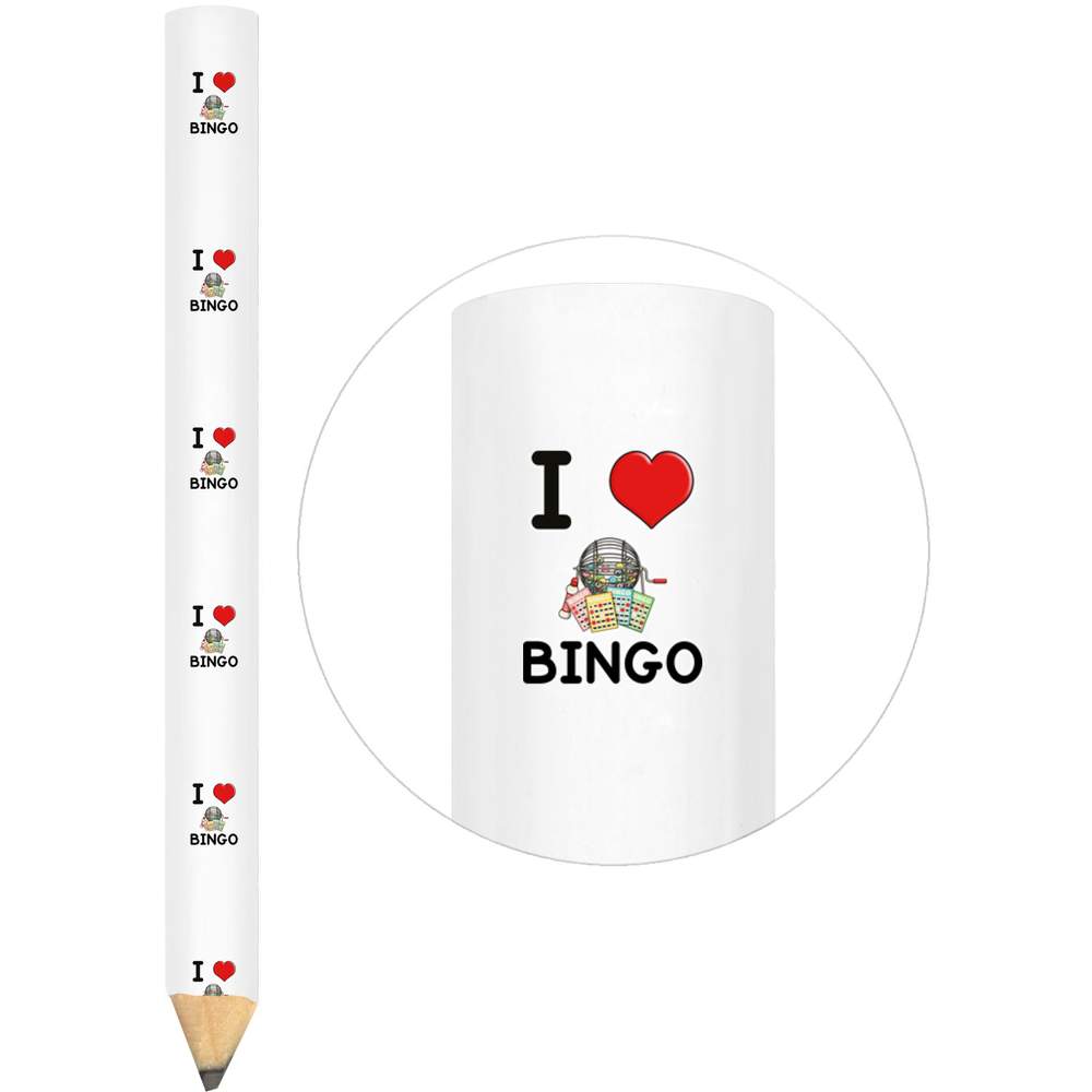 3 x 'I Love Bingo' Carpenter's Pencils (LP00022330)