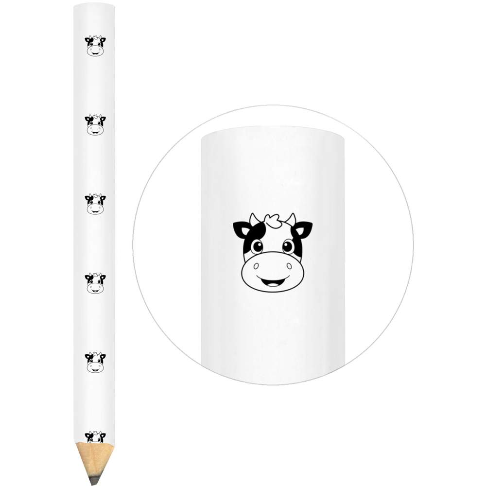3 x 'Happy Cow Face' Carpenter's Pencils (LP00026347)