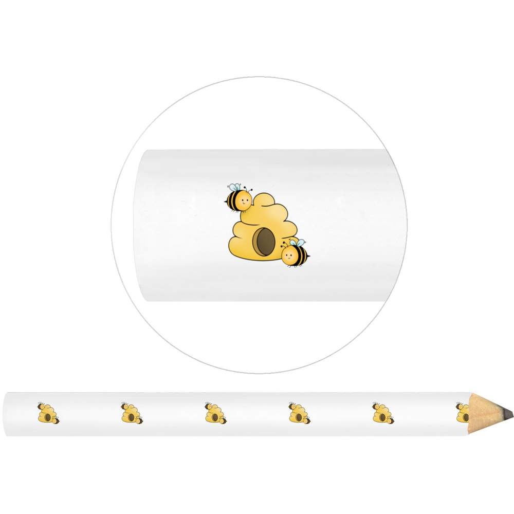 3 x 'Cute Bees & Hive' Carpenter's Pencils (LP00036390)