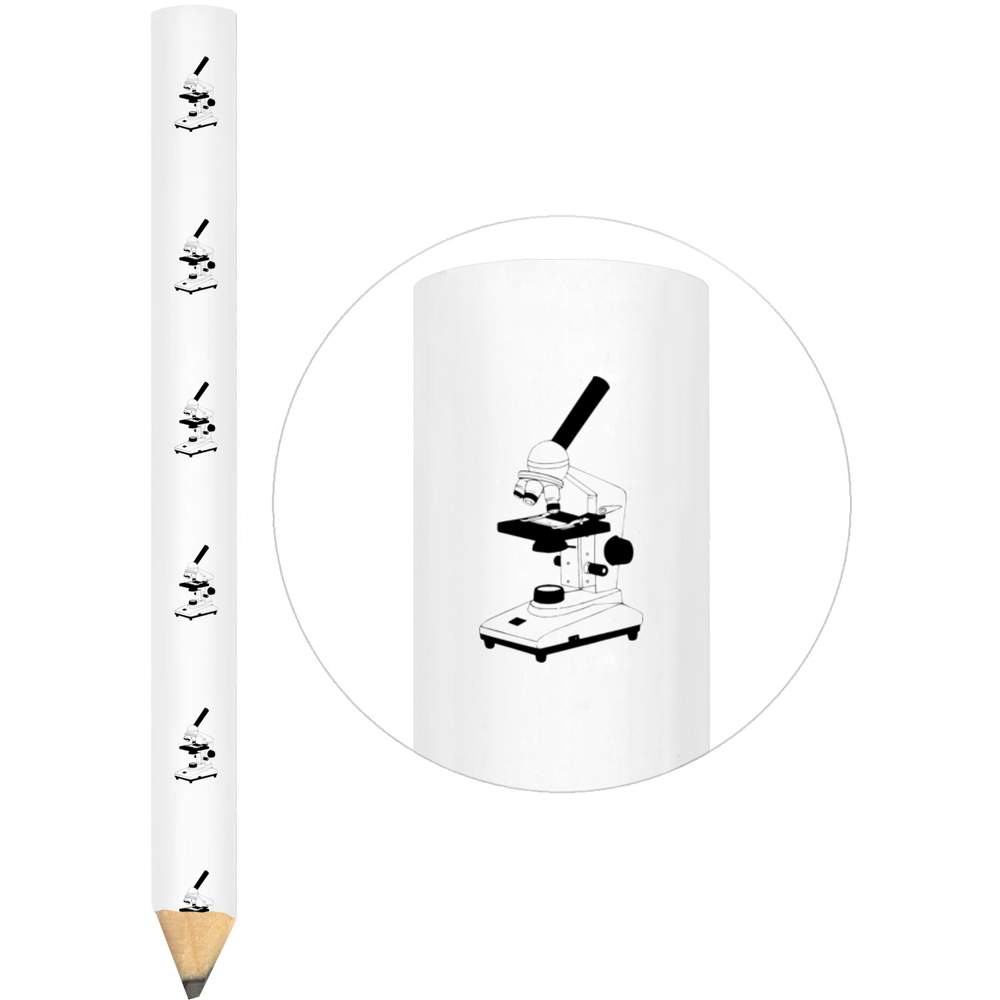 3 x 'Microscope with Slide' Carpenter's Pencils (LP00037695)