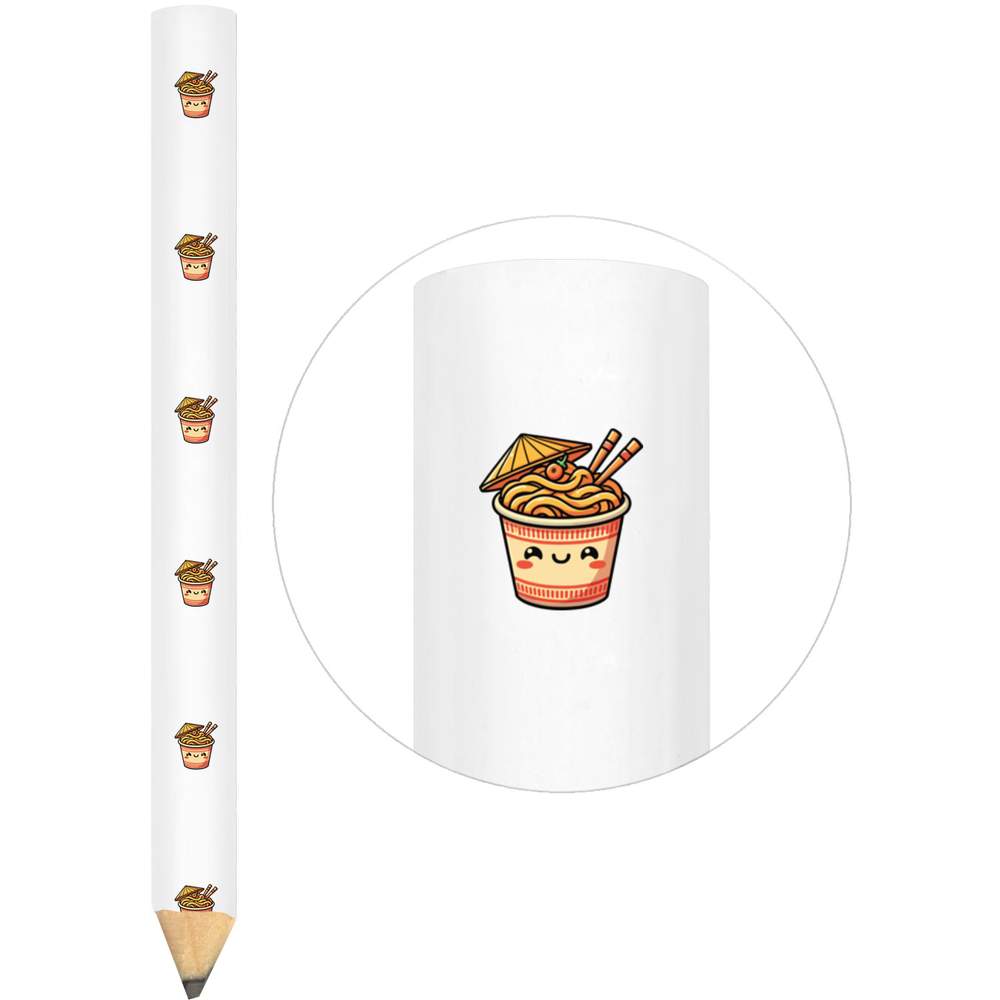 3 x 'Cute Noodle Pot' Carpenter's Pencils (LP00038450)