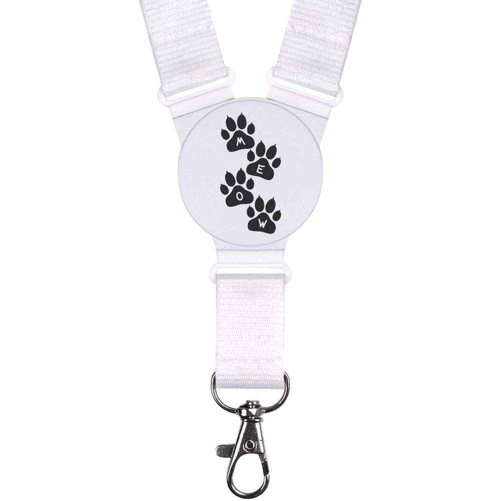 'Cat Prints' Neck Strap / Lanyard (LY00003777)