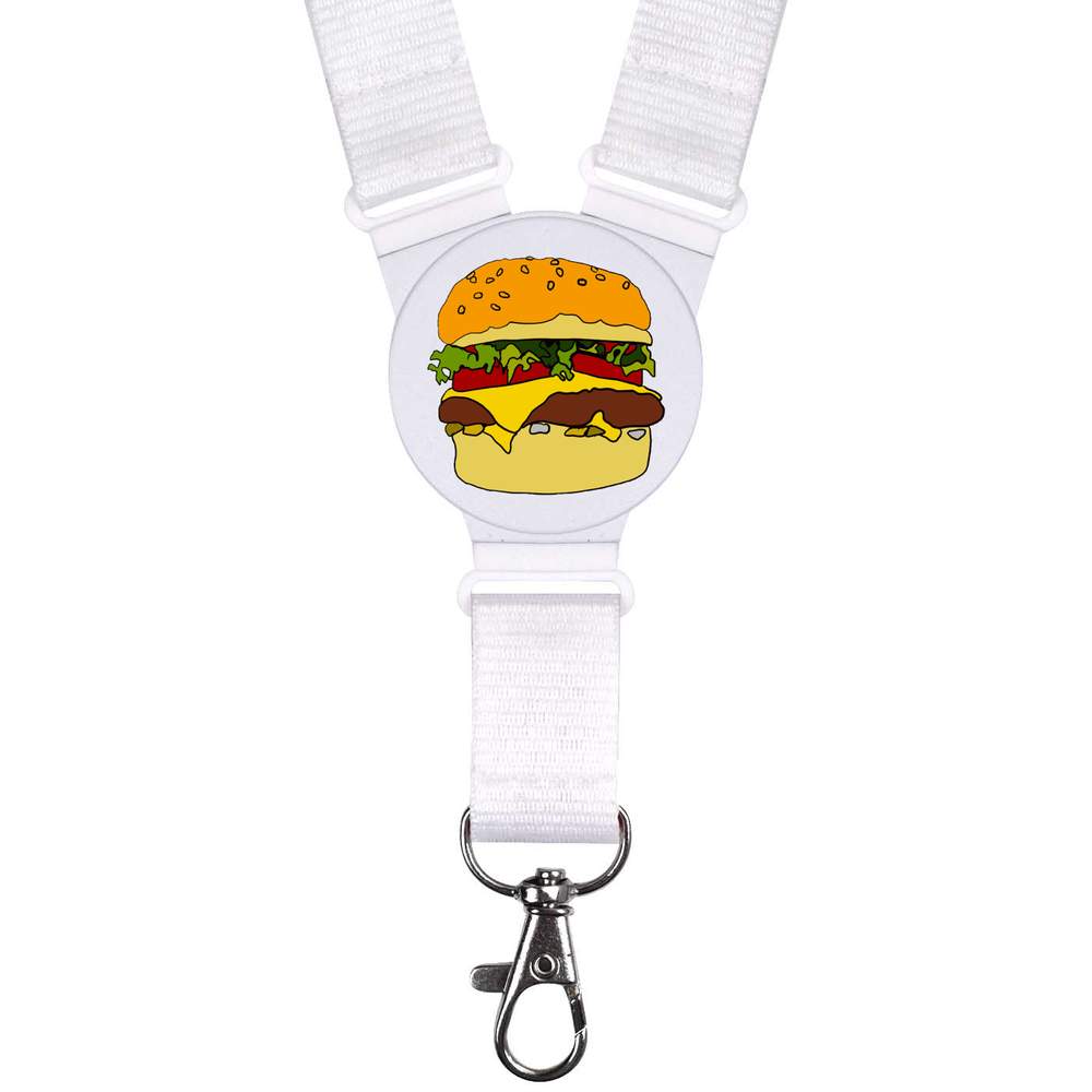 'Burger' Neck Strap / Lanyard (LY00011784)