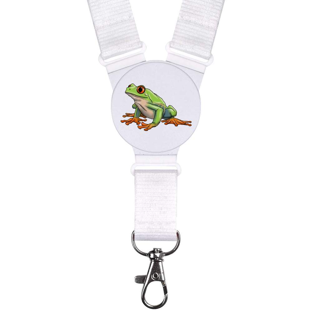 'Rainforest Tree Frog' Neck Strap / Lanyard (LY00017793)
