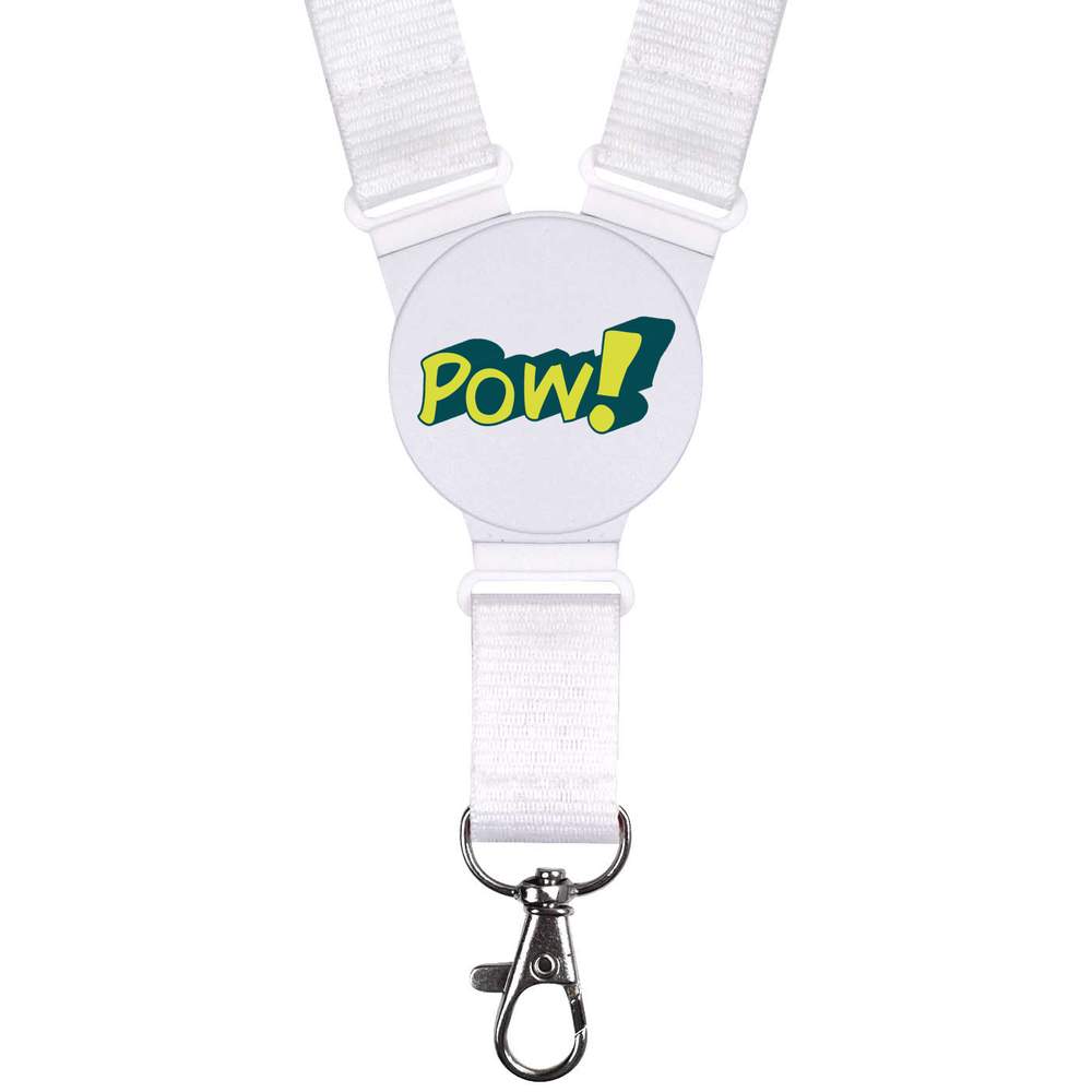 'POW! Comic Book Word Pop Art Text ' Neck Strap / Lanyard (LY00024741)