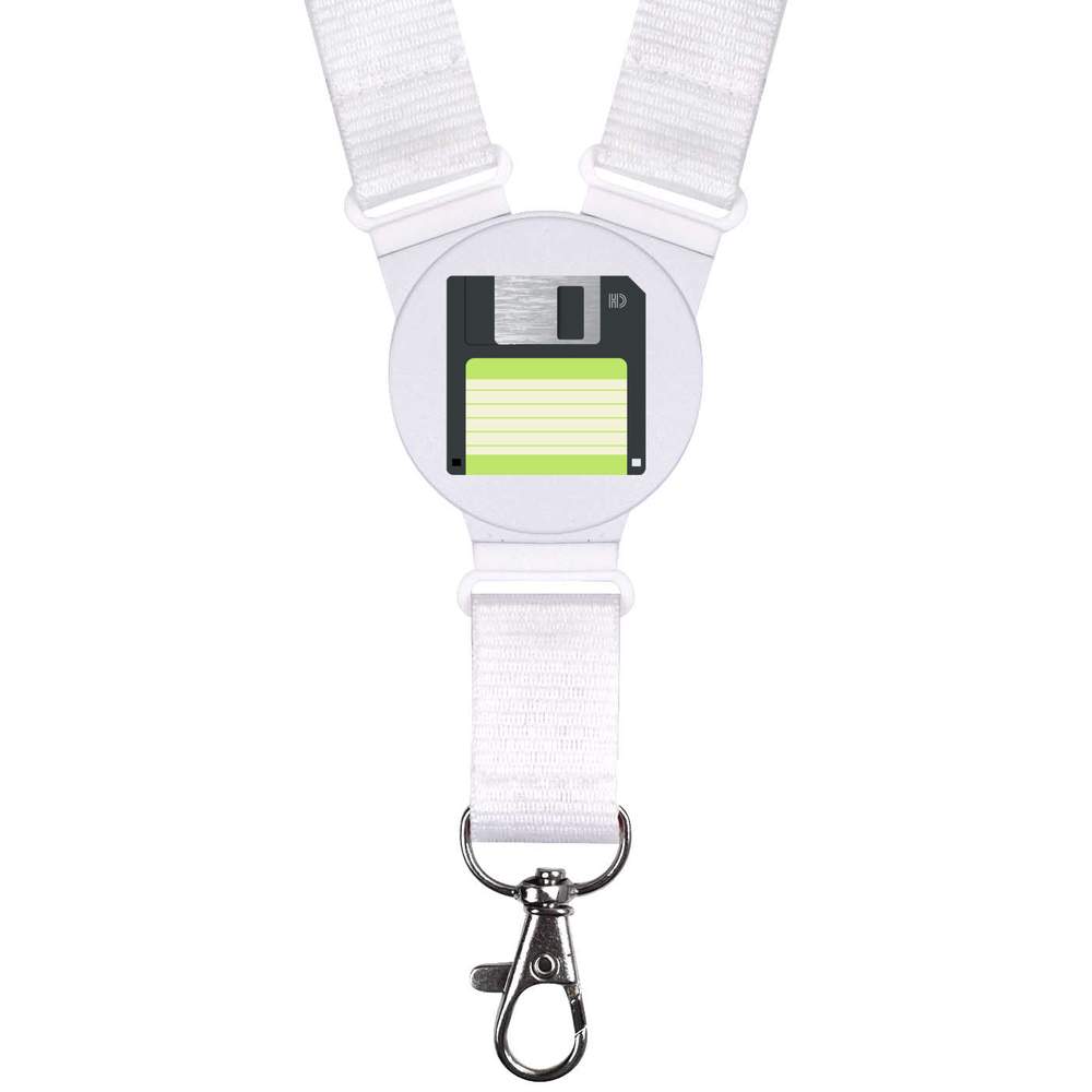 'Floppy Disk' Neck Strap / Lanyard (LY00034966)
