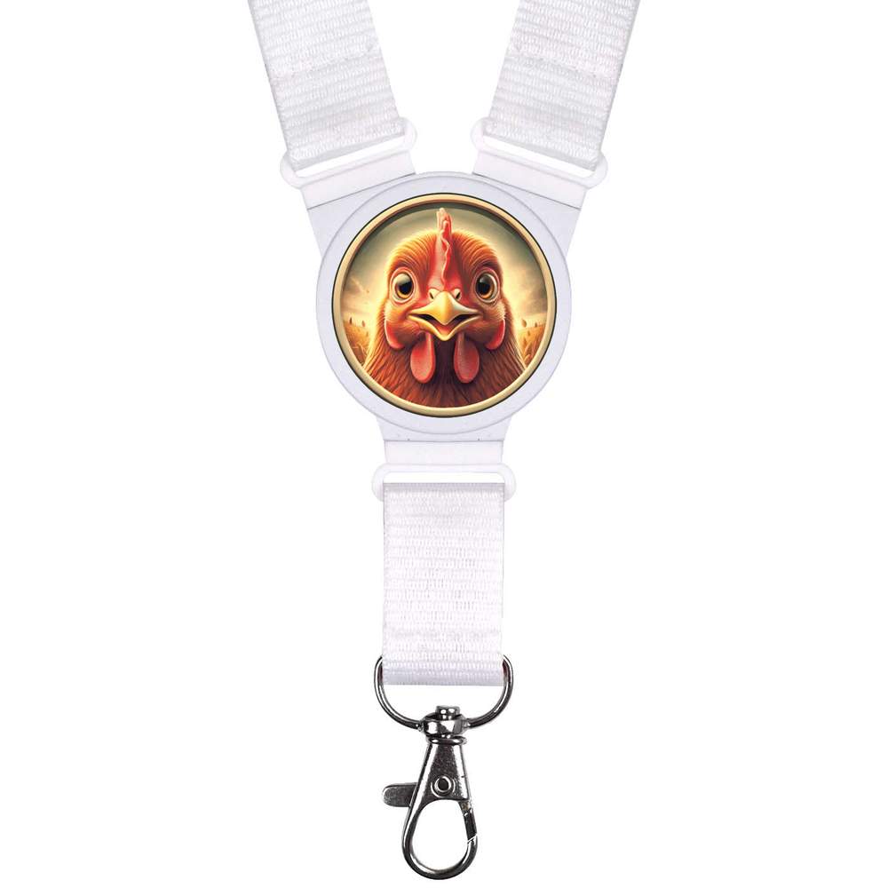 'Happy Chicken' Neck Strap / Lanyard (LY00035961)