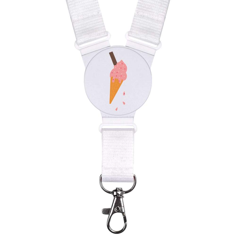 'Ice-cream With All The Trimmings' Neck Strap / Lanyard (LY00036192)