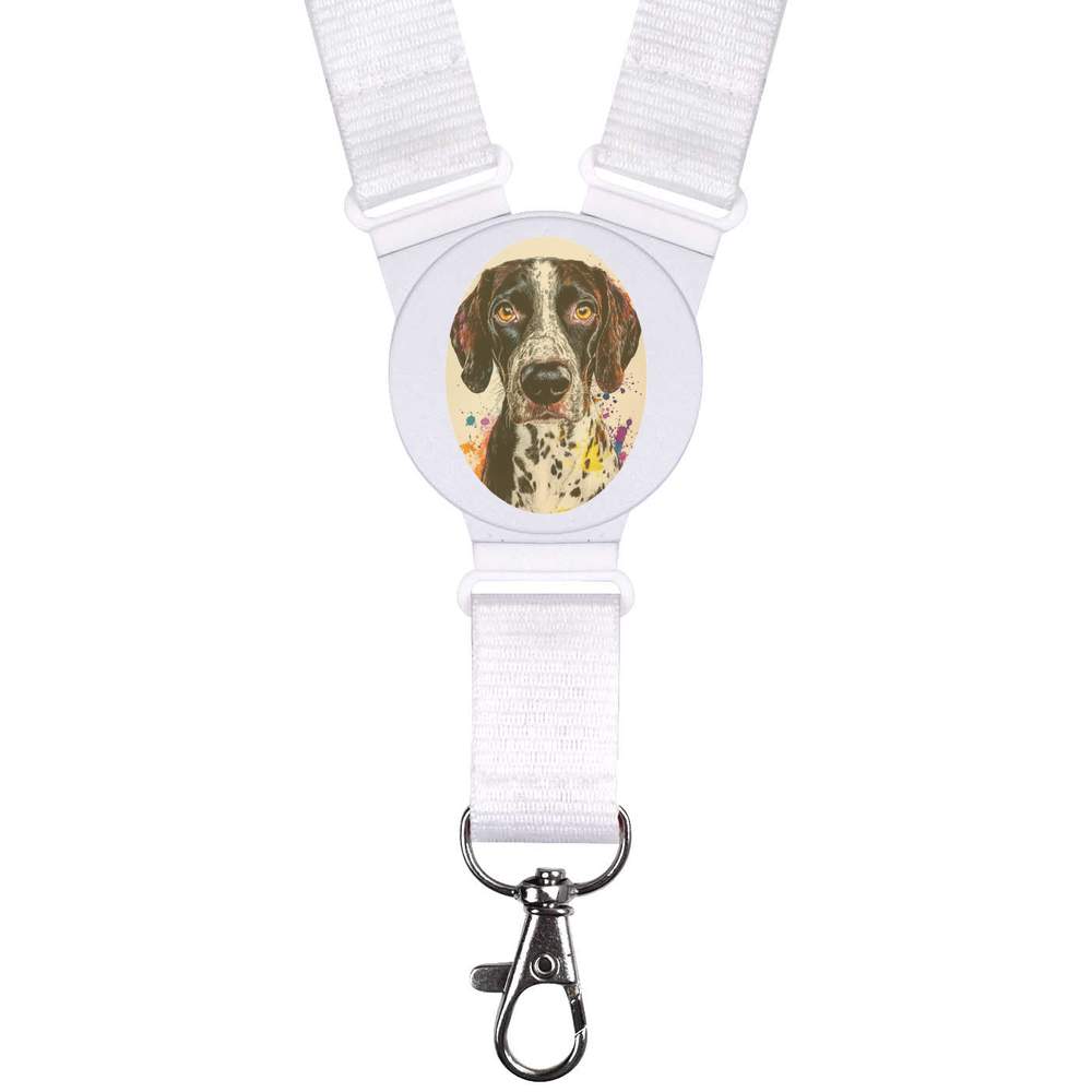 'German Shorthair Pointer' Lanyard / Neck Strap - Badge Holder for Work, School, Events, Keys and ID Cards (LY00036885)
