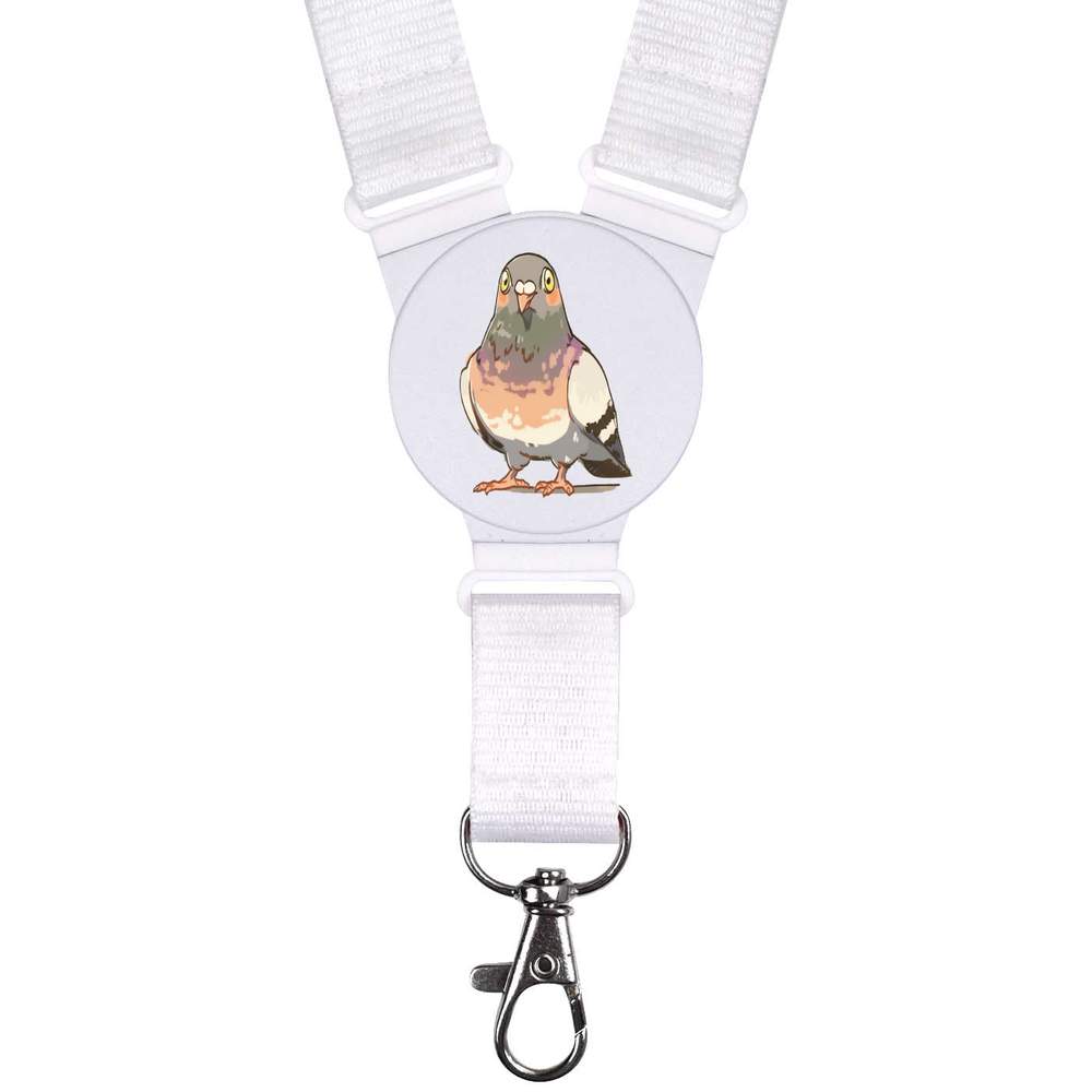 'Pigeon Standing' Neck Strap / Lanyard (LY00038008)