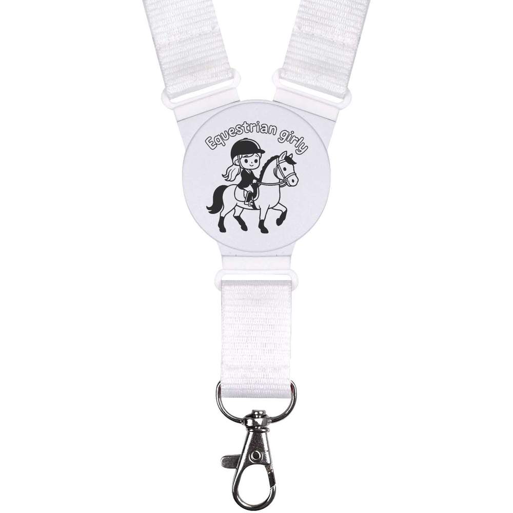 'Equestrian Girly' Neck Strap / Lanyard (LY00038126)