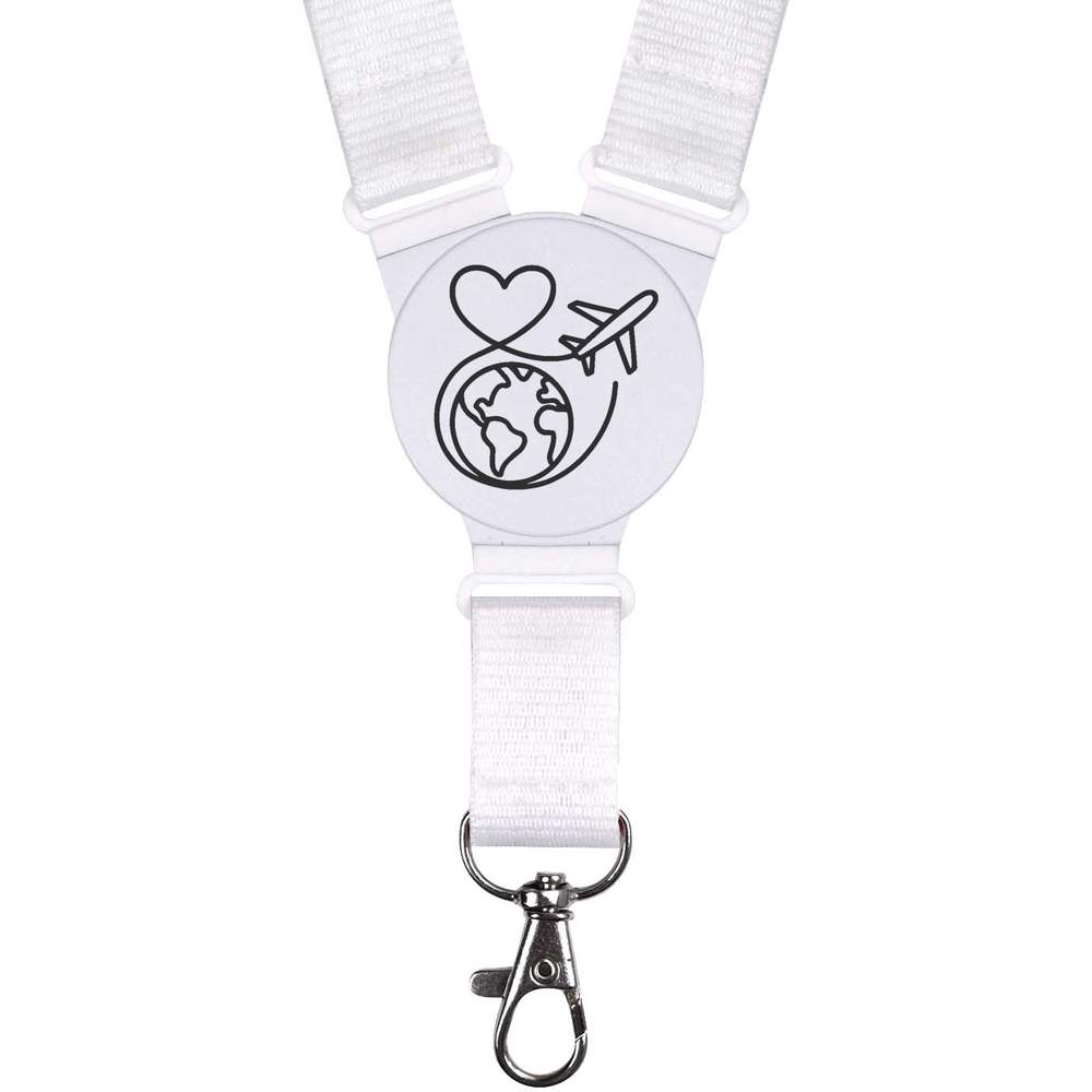 'World Travel Love' Neck Strap / Lanyard (LY00038448)