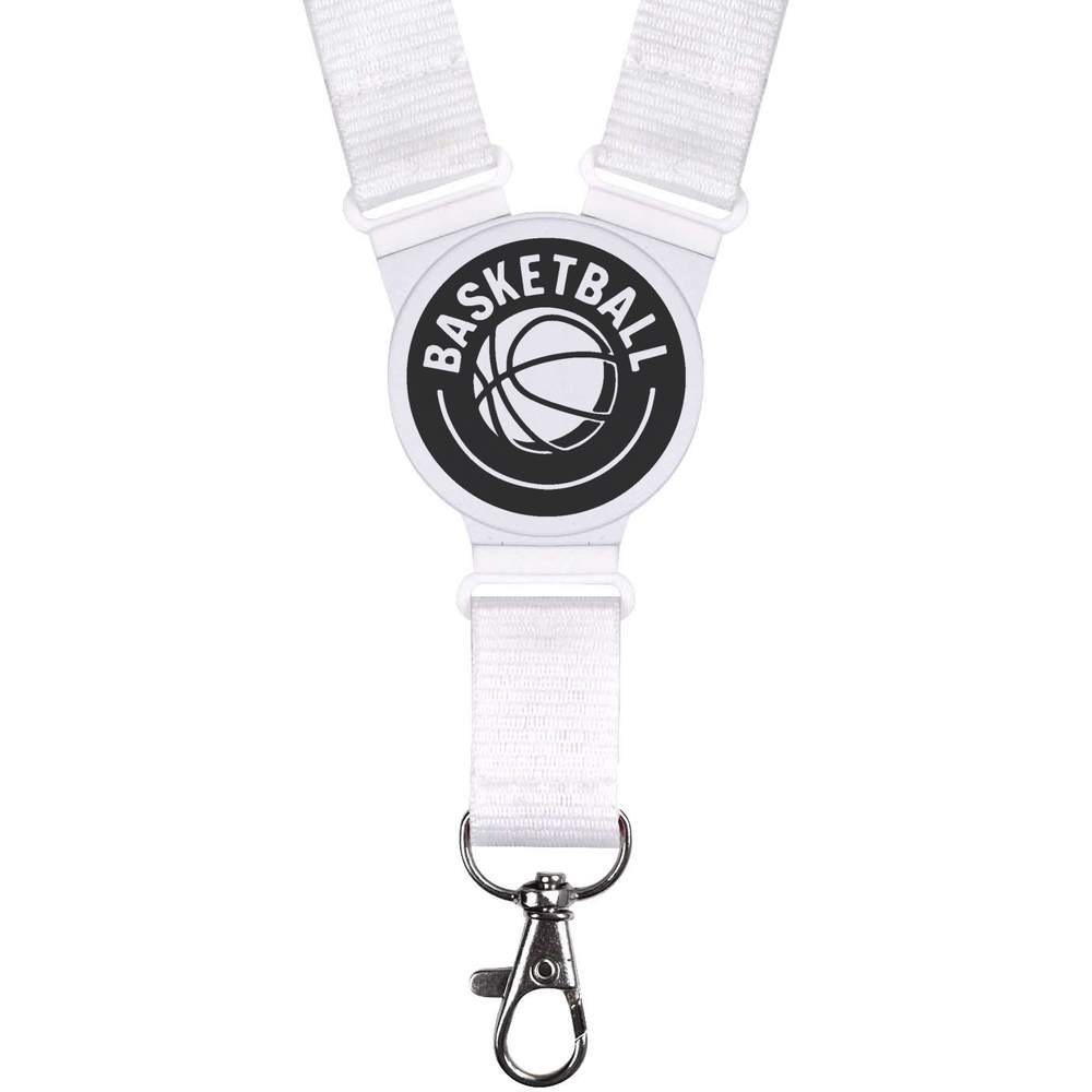 'Basketball Emblem Ball' Neck Strap / Lanyard (LY00039316)