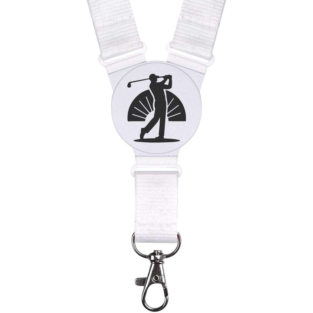 'Golfer Swing' Neck Strap / Lanyard (LY00039949)
