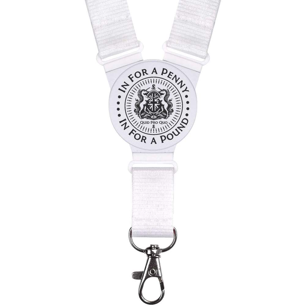 'Circular Unicorn Emblem' Neck Strap / Lanyard (LY00041080)