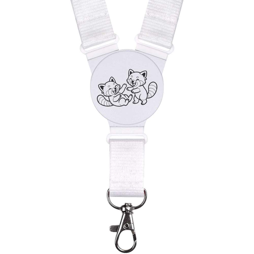 'Red Pandas Playing' Neck Strap / Lanyard (LY00041581)