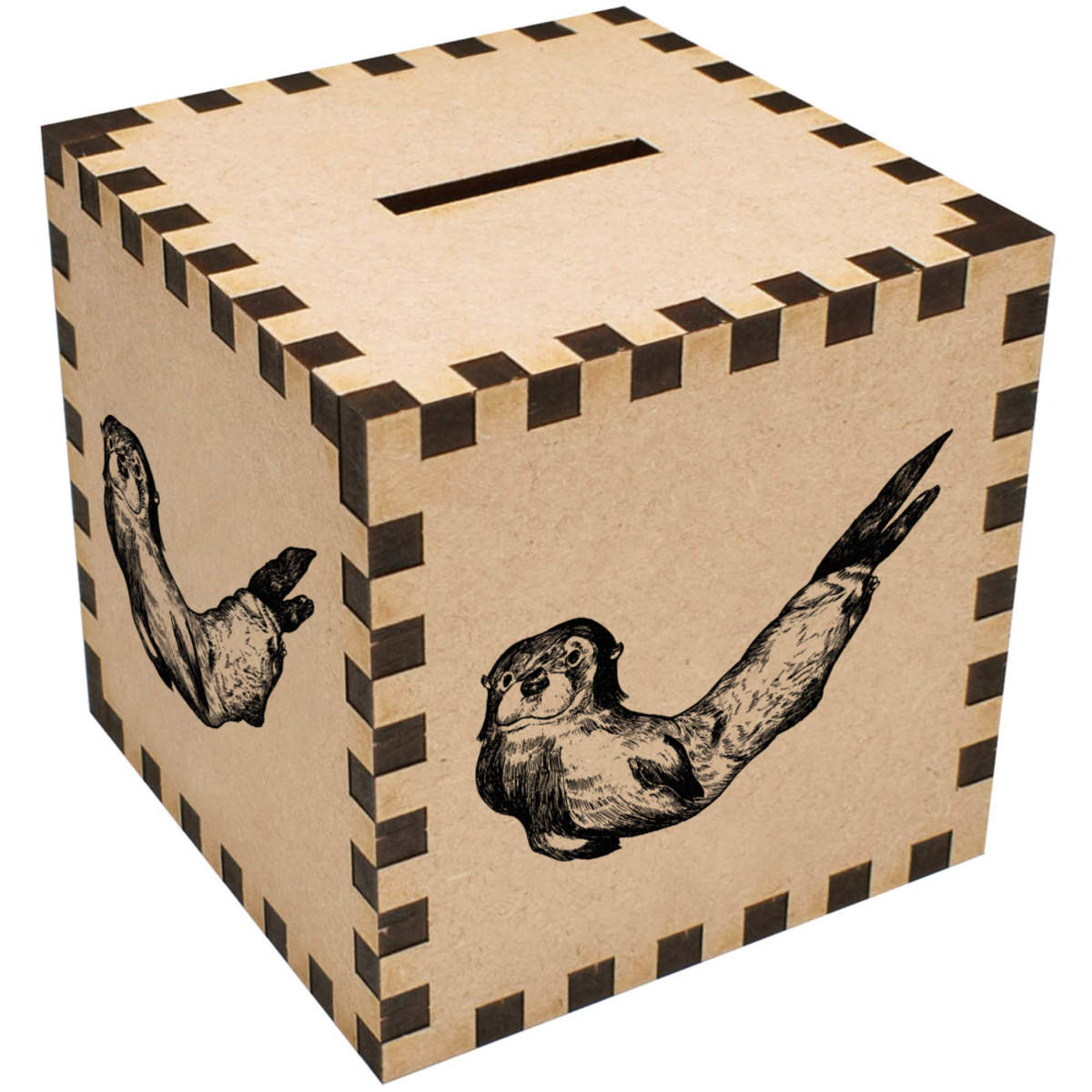 'Otter Portrait' Money Box / Piggy Bank (MB00006999)