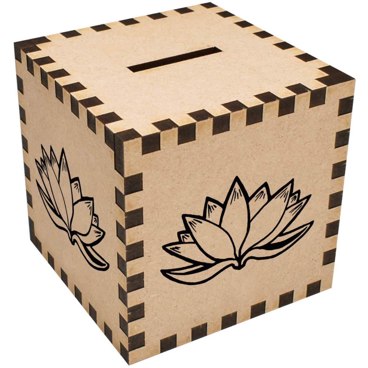 'Lotus Flower' Money Box / Piggy Bank (MB00040671)