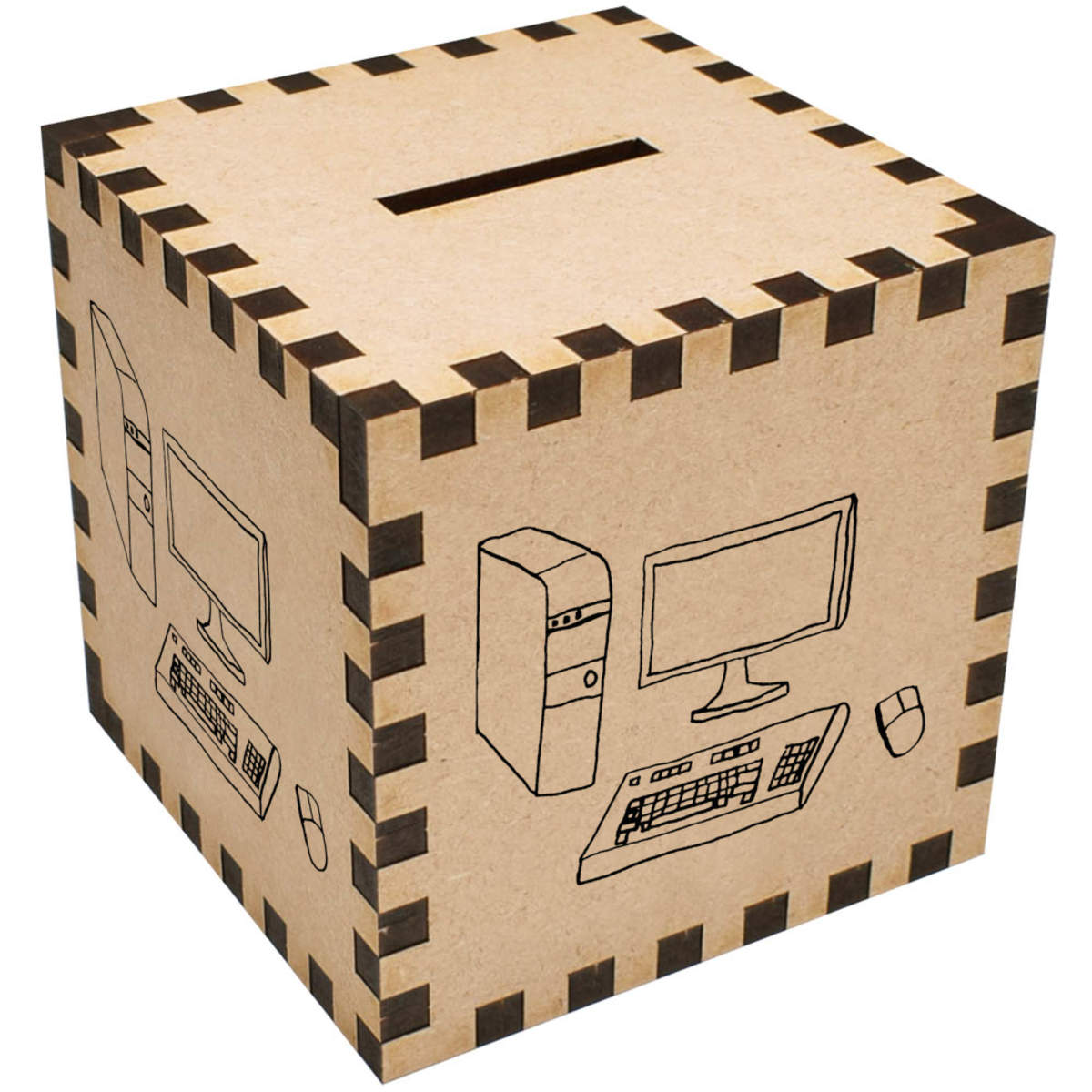 'Desktop Computer' Money Box / Piggy Bank (MB00040903)