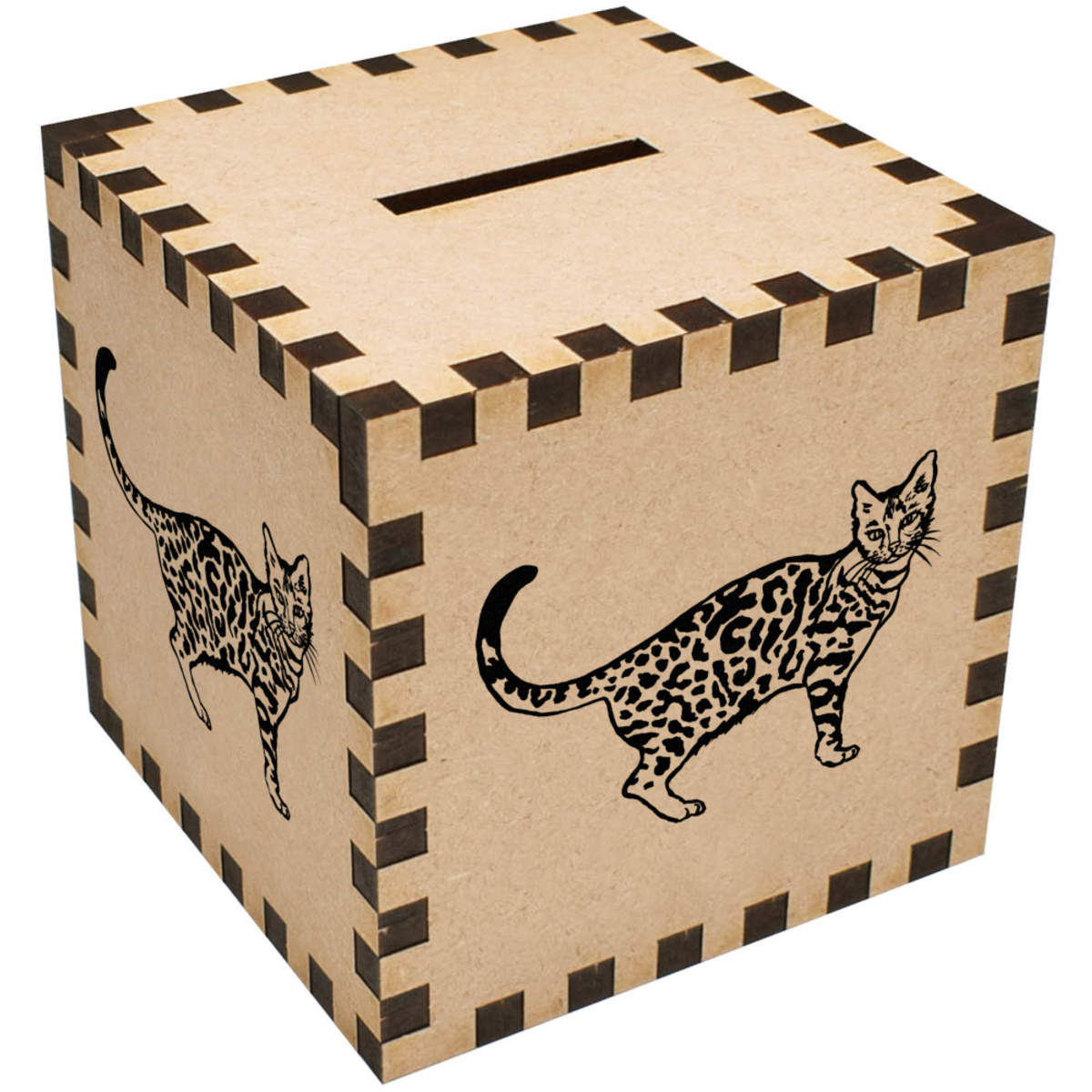 'Bengal Cat' Money Box / Piggy Bank (MB00061509)