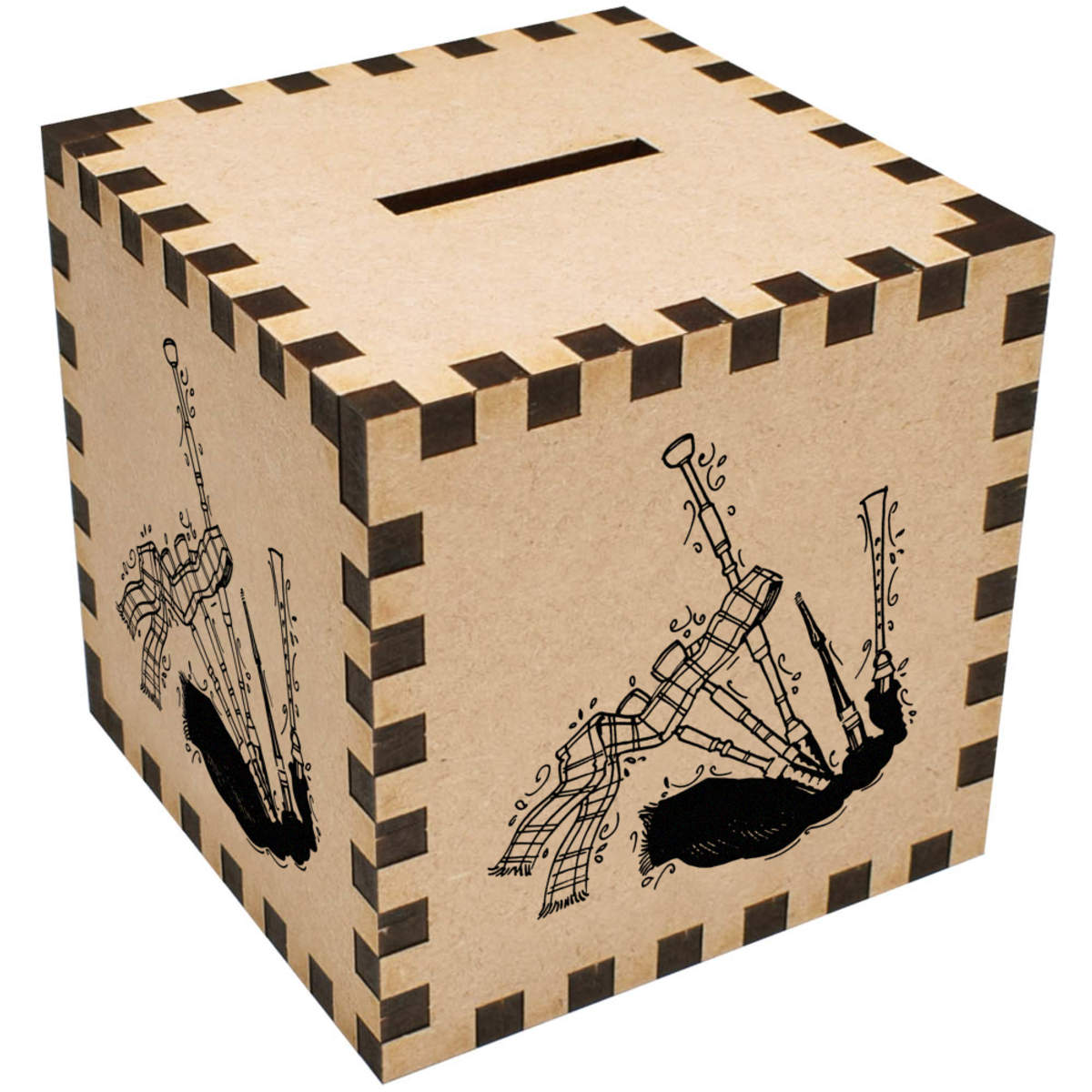 'Bagpipes' Money Box / Piggy Bank (MB00066983)