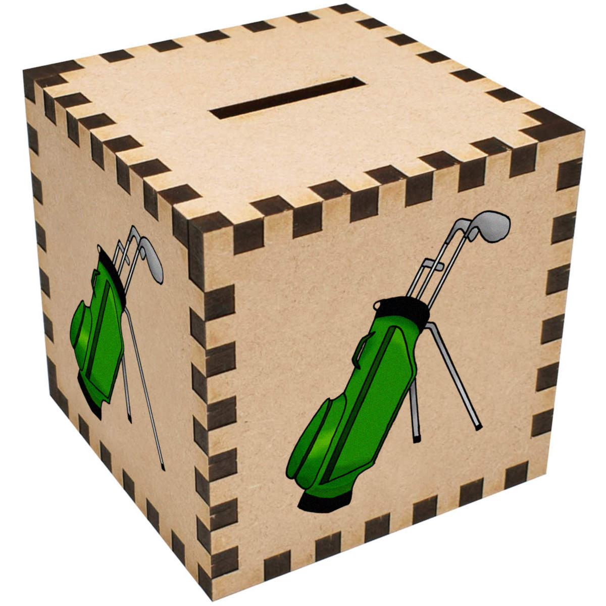 'Golf Bag' Money Box / Piggy Bank (MB00078794)