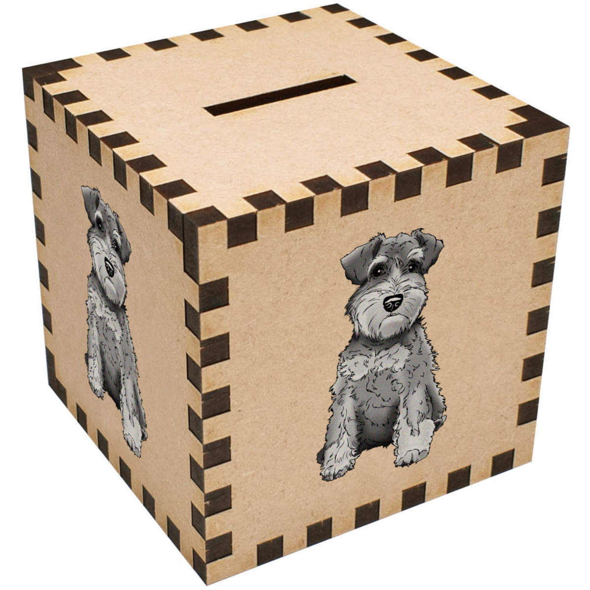 'Schnauzer Puppy' Money Box / Piggy Bank (MB00088237)