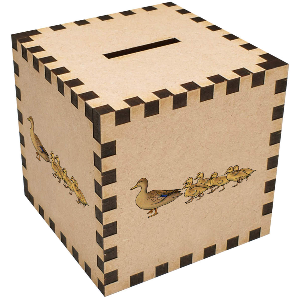 'Mother Duck & Ducklings' Money Box / Piggy Bank (MB00090791)