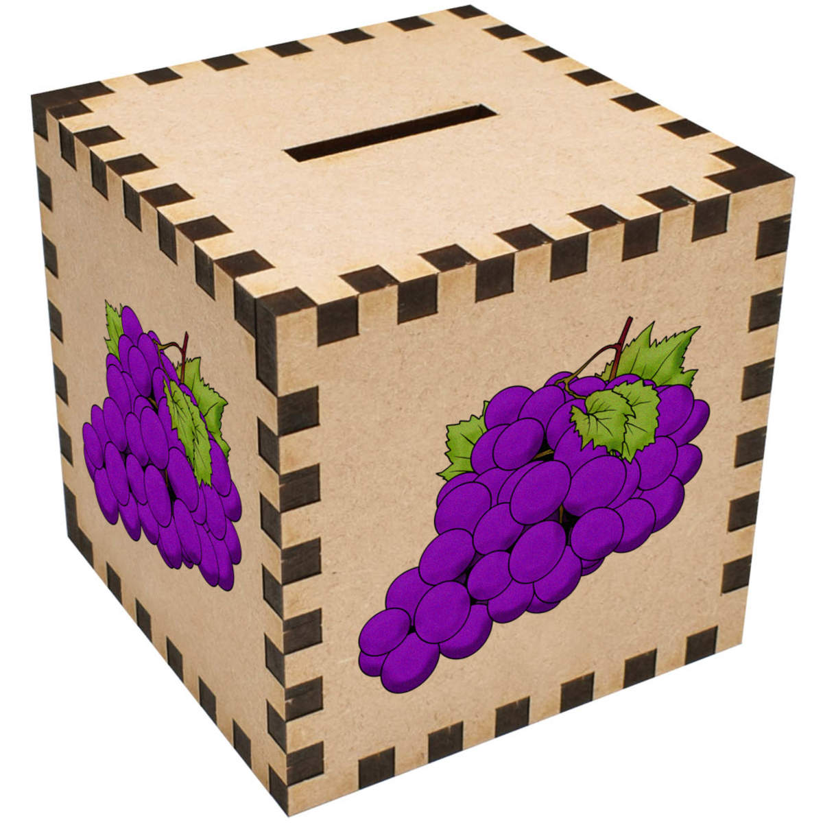 'Purple Grapes' Money Box / Piggy Bank (MB00094779)