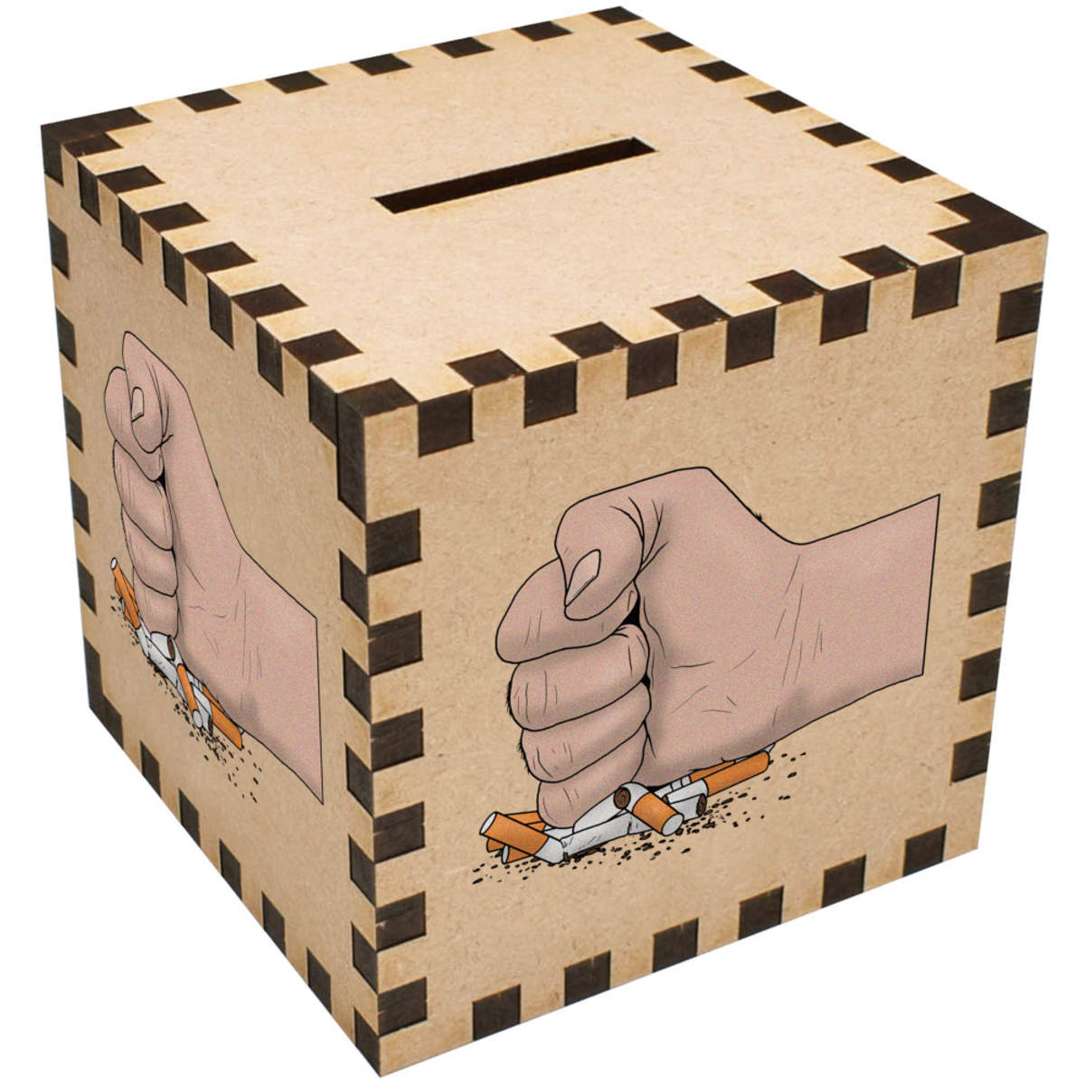 'Stop Smoking' Money Box / Piggy Bank (MB00100708)