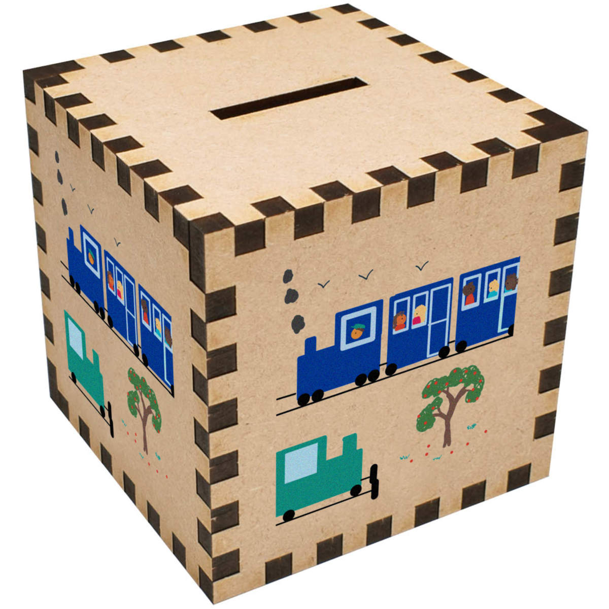 'At the train station' Money Box / Piggy Bank (MB00103767)