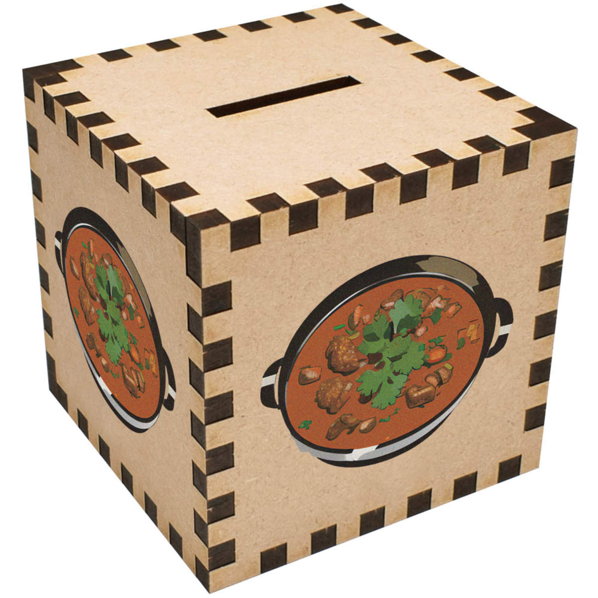 'Chicken Tikka Masala Curry' Money Box / Piggy Bank (MB00105784)