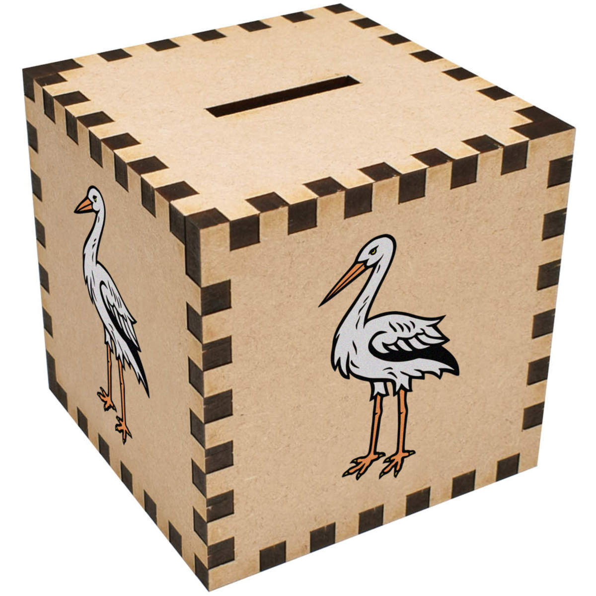 'Bird Stork ' Money Box / Piggy Bank - Coin Bank / Savings Box for Home and Birthday Gifts (MB00108238)