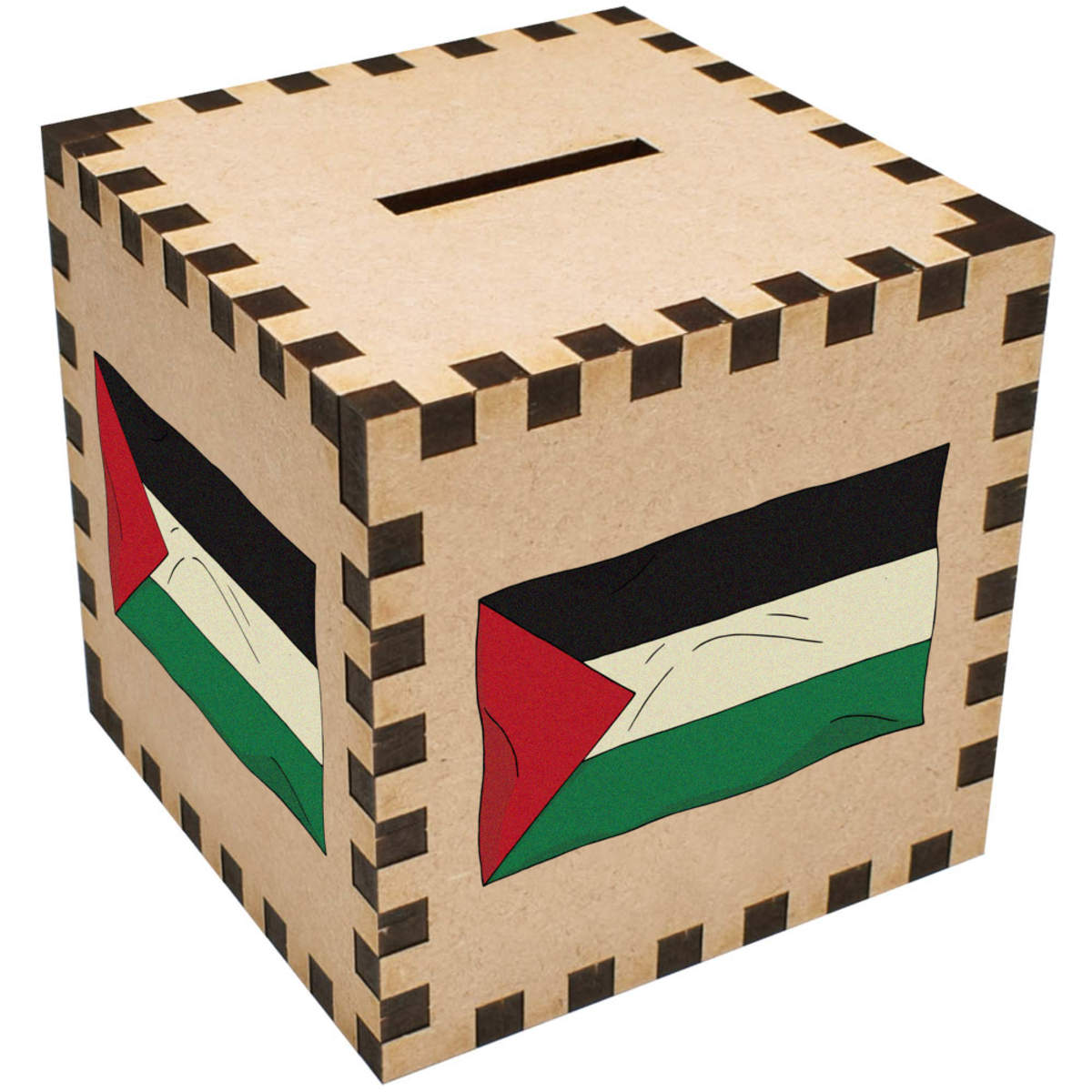 'Palestine Flag' Money Box / Piggy Bank (MB00108275)
