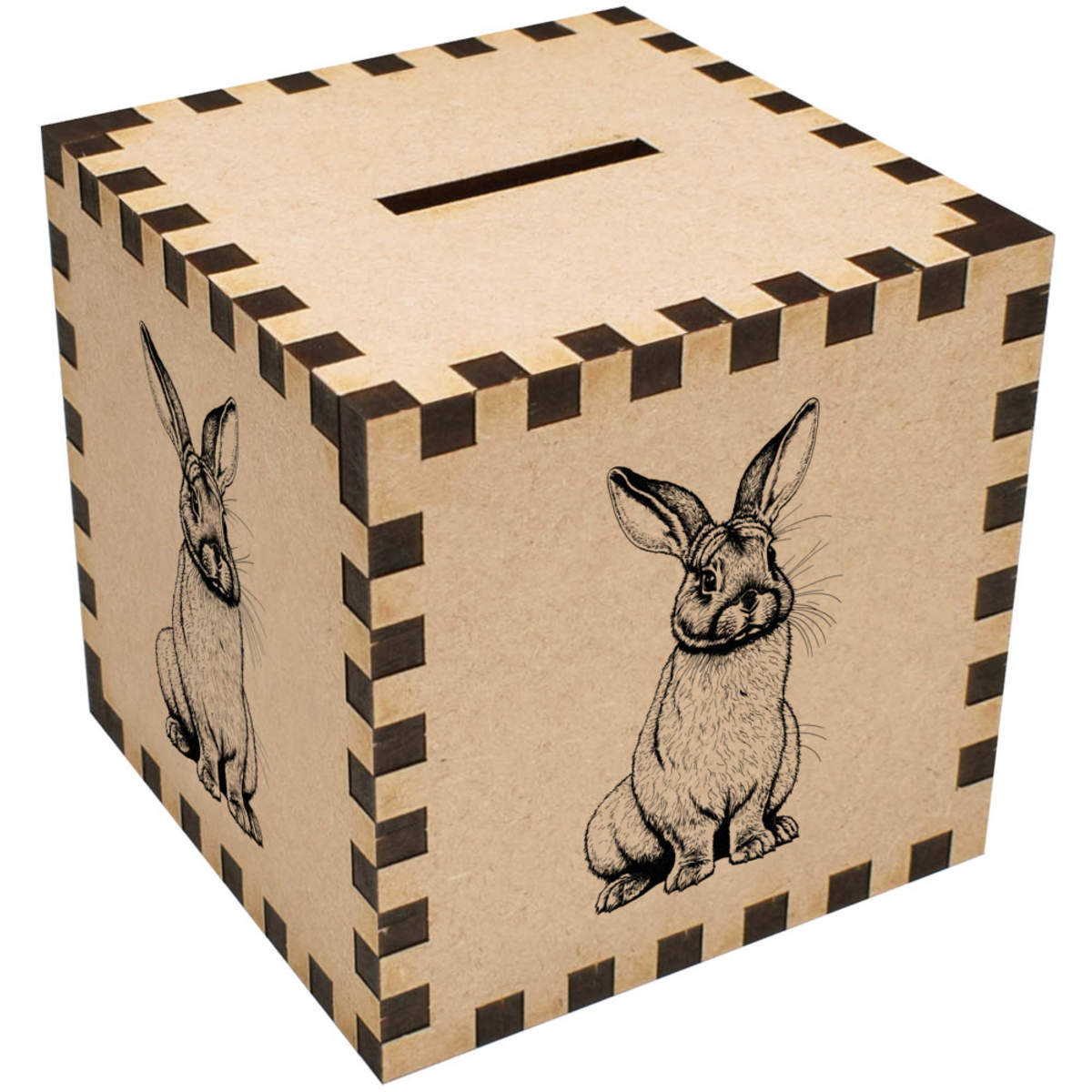 'Sitting Rabbit' Money Box / Piggy Bank (MB00108689)