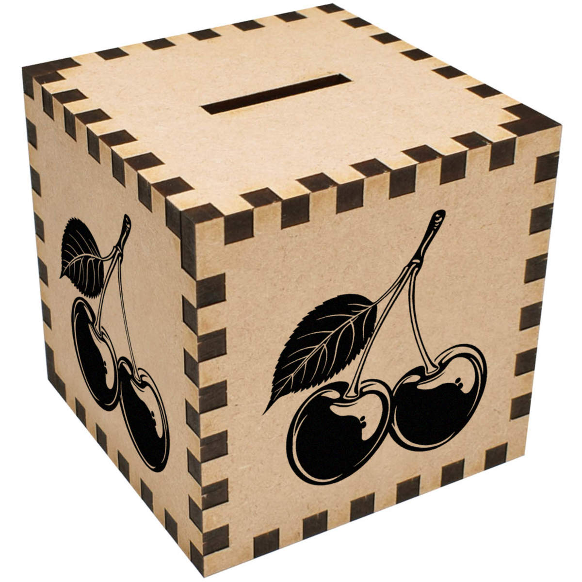 'Two Cherries' Money Box / Piggy Bank (MB00110414)