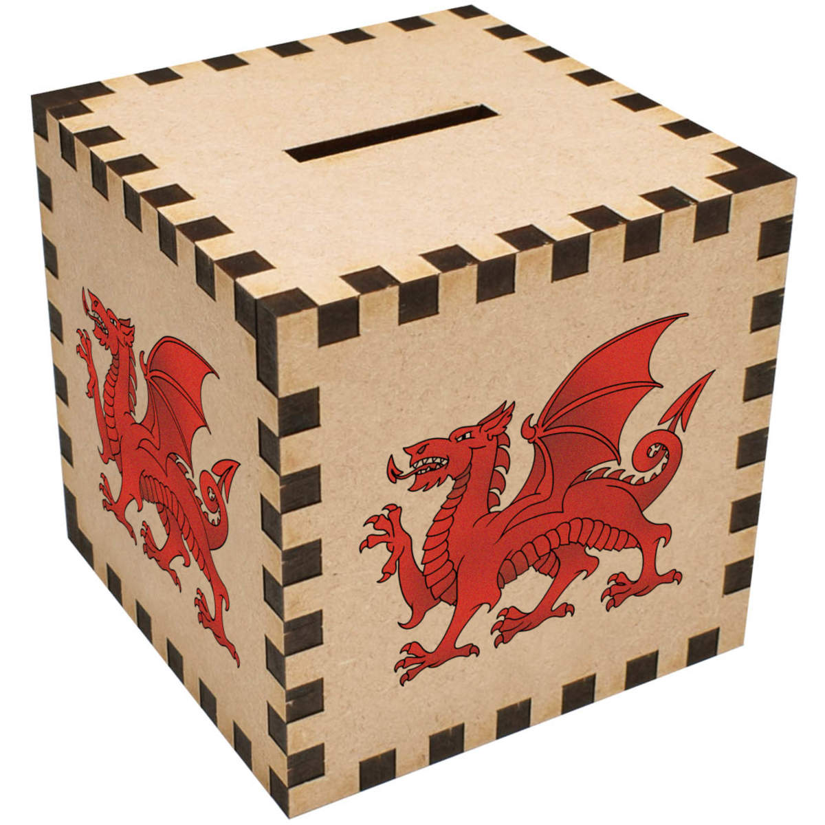 'Traditional Welsh Dragon' Money Box / Piggy Bank (MB00111185)