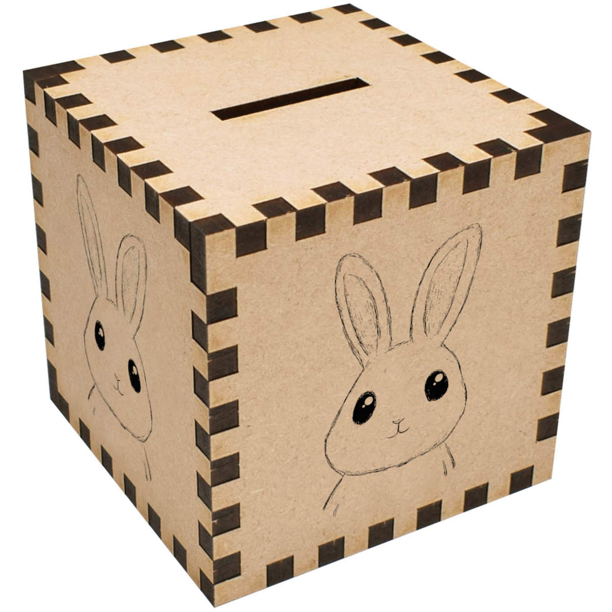 'Cute Bunny' Money Box / Piggy Bank (MB00112640)
