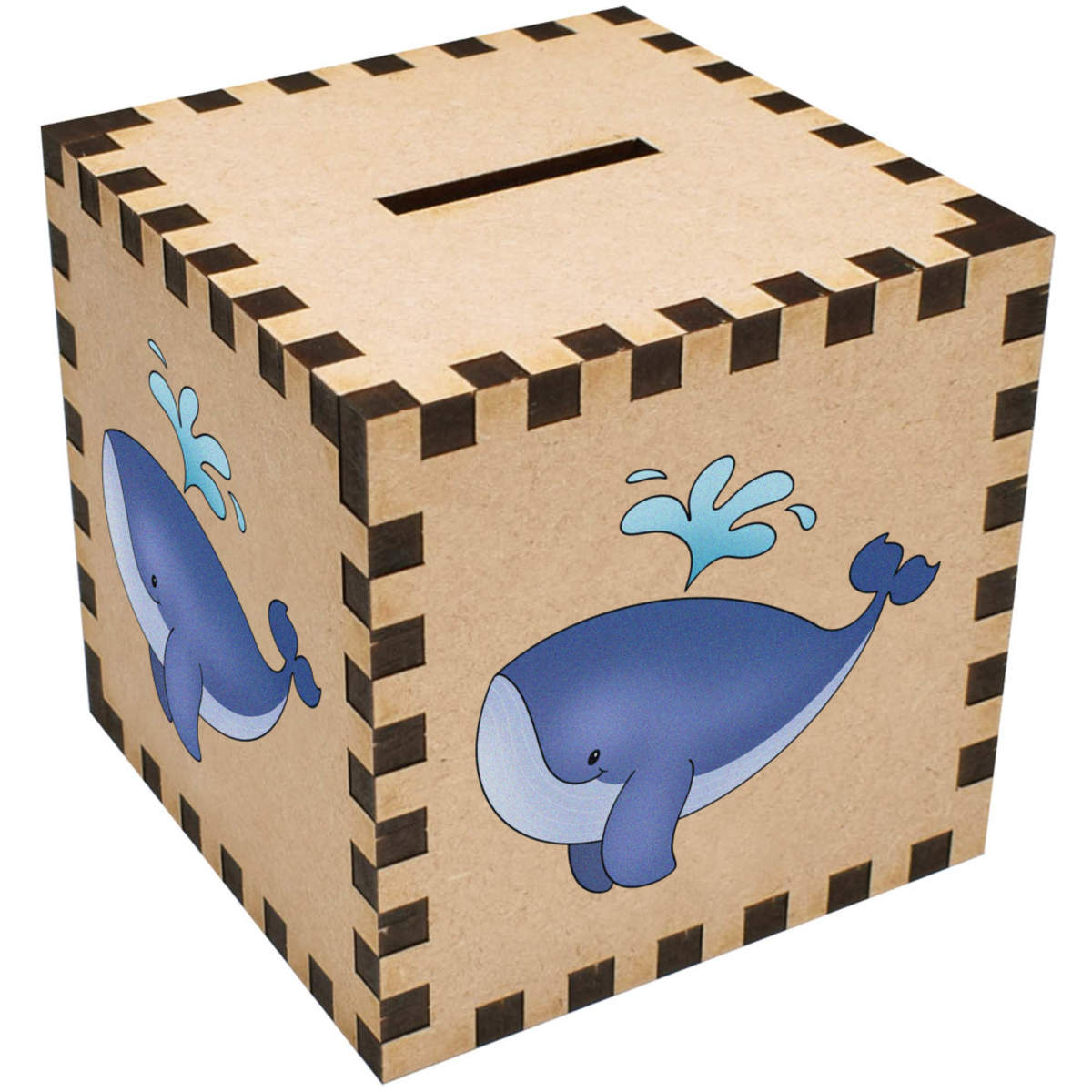 'Happy Whale' Money Box / Piggy Bank (MB00113426)
